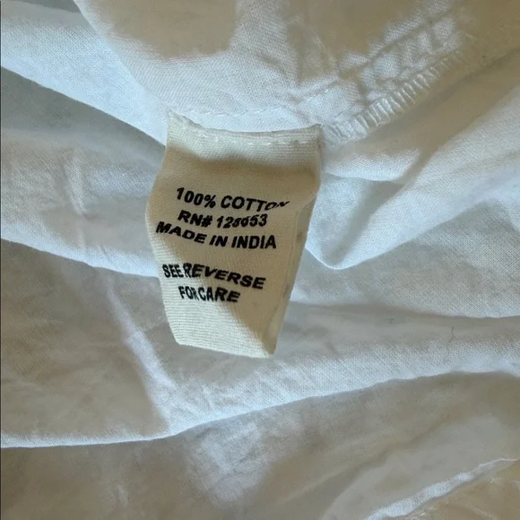 Joie White Eyelet Midi Skirt - Picture 6 of 6